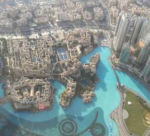 Blick vom Burj Khalifa