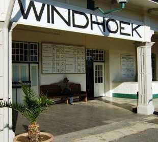 Bahnsteig Bahnhof Windhoek