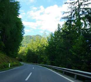 Immer mehr geht es hinauf