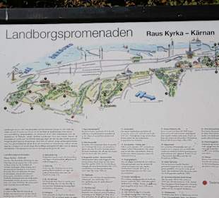 Promenadenplan von Helsingborg