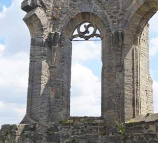 Reste der ehemaligen Kapelle der Burg Altenstein