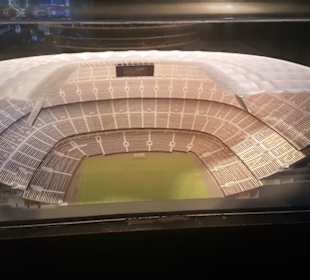 Camp Nou Stadion in Barcelona