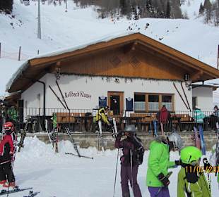 Roßbach-Hütte an der Mittelstation