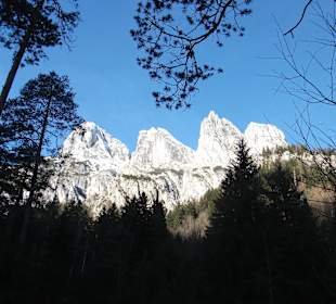 Winterwandern im Nationalpark Bechtesgaden