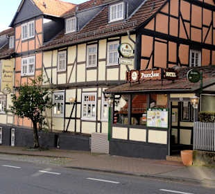 Die Außenansicht des Gasthauses