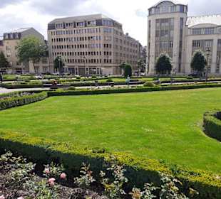 Place des Martyrs in Luxemburg Stadt