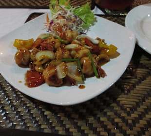 Prawns mit Cashewnuts