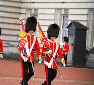 Impressionen Wachwechsel Buckingham Palast