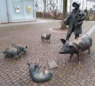 Skulptur De Saublacke in Zweibrücken
