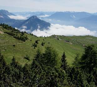 Blick auf die Malga Grasso