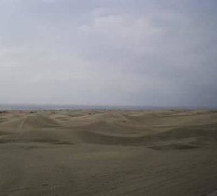 Duenen Maspalomas, heute bewoelkt