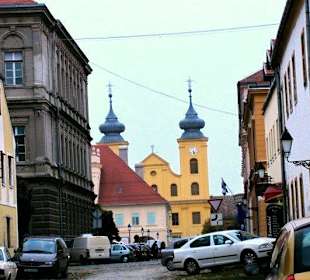 Osijek - in der Altstadt am Markt