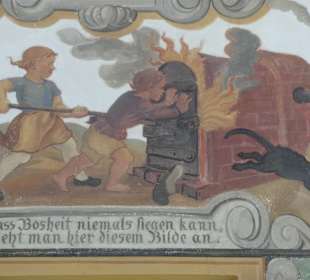 Das Hänsel und Gretl Haus in der Ettaler Straße