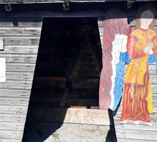 Engel an Bushaltestellen