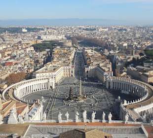 Der Ausblick vom der Kuppel aus