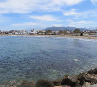 Spaziergang von Anissa Beach Richtung Analipsi