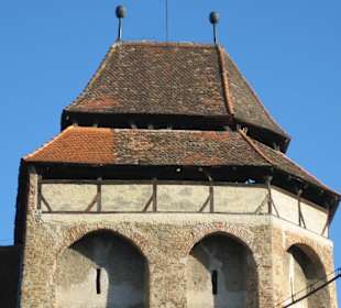 Ein Wehrturm