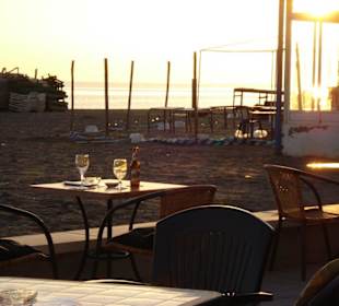 Sonnenuntergang in Torrox Costa