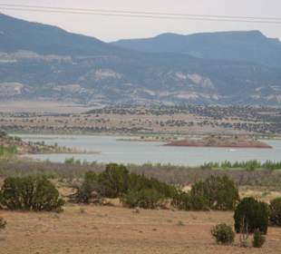 Südlich des Echo Amphitheaters in New Mexico