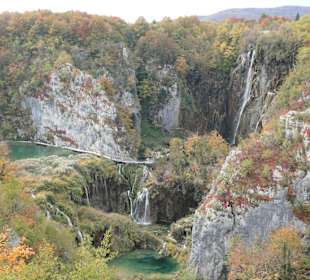 Bei den Plitvicer Seen