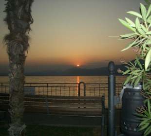 Sonnenuntergang Hafen von Torri