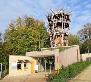 Kassengebäude des Baumwipfelpfades