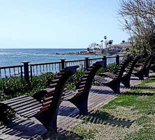 Ruheoase oberhalb der Bucht