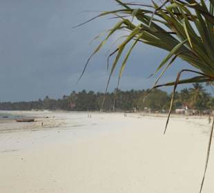 Blick über Strand Uroa Beach