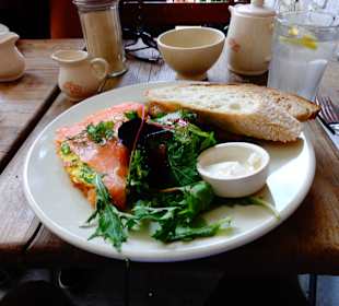 Ommelette mit Lachs