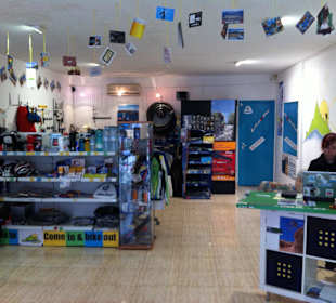 Die Bikestation in Cala Millor