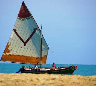 Strand in Bibione Juni 2012