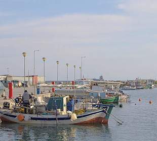 Der Hafen von Nea Moudania