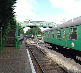 Im Bahnhof von Alresford