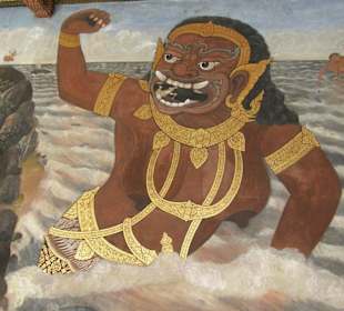 Bilder im Wat Phra Keo