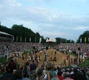 Einzug der Darsteller