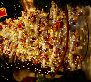 Am Ende das Weihnachtsdorf mit dem Hammer Baum