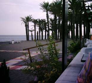 Der Strand von Torremolinos