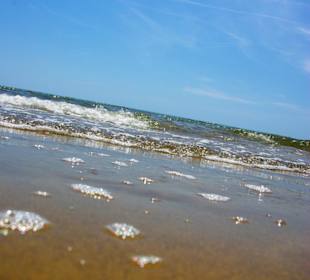 Strand in Bibione Juni 2012
