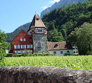 Rotes Haus in Vaduz
