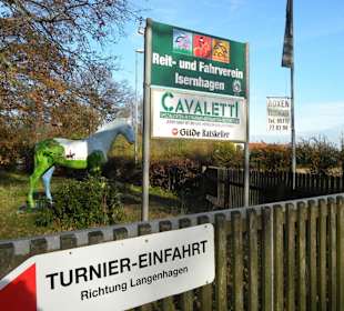 Einfahrt zum Cavaletti