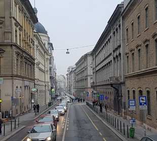 Durch die Straßen von Budapest