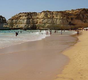 Strand der Praia da Rocha nach Westen