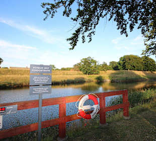 Wassergräben Zitadelle Landskrona