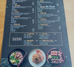 Die Speisekarte
