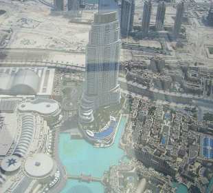 Blick auf das Address Burj Dubai