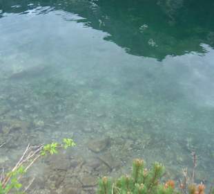 Kristallklares Wasser