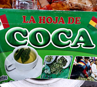 Coca Pause am Cotopaxi