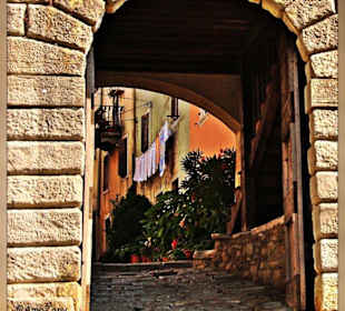 Steegje in Porec