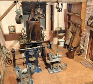 Modellwerkstatt eines Büchsenmachers