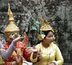 Die heutigen "Apsaras" sind natürlich viel schöner